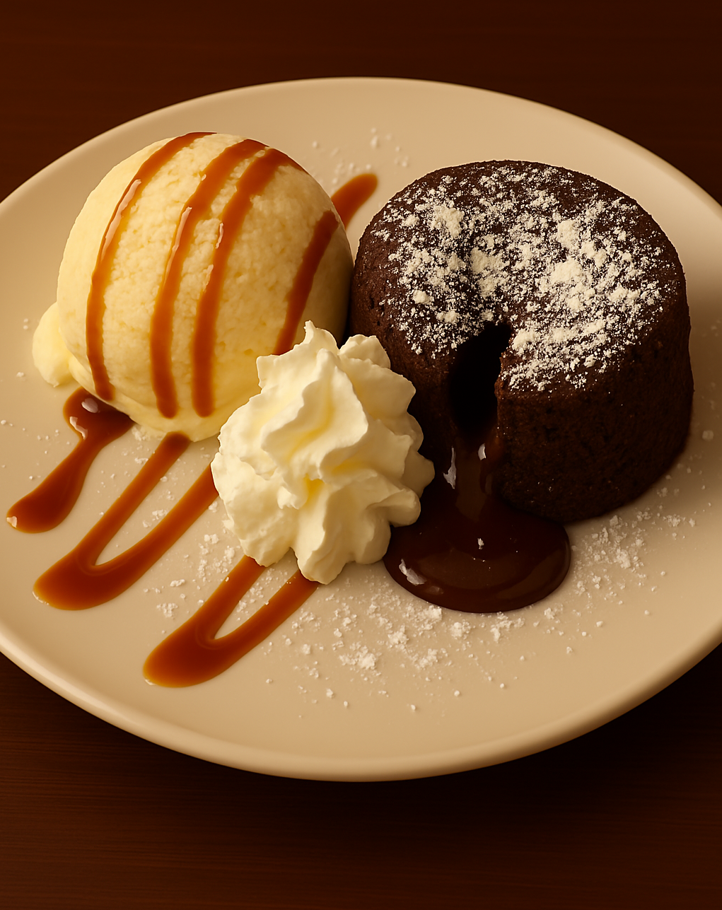 Coulant de chocolate